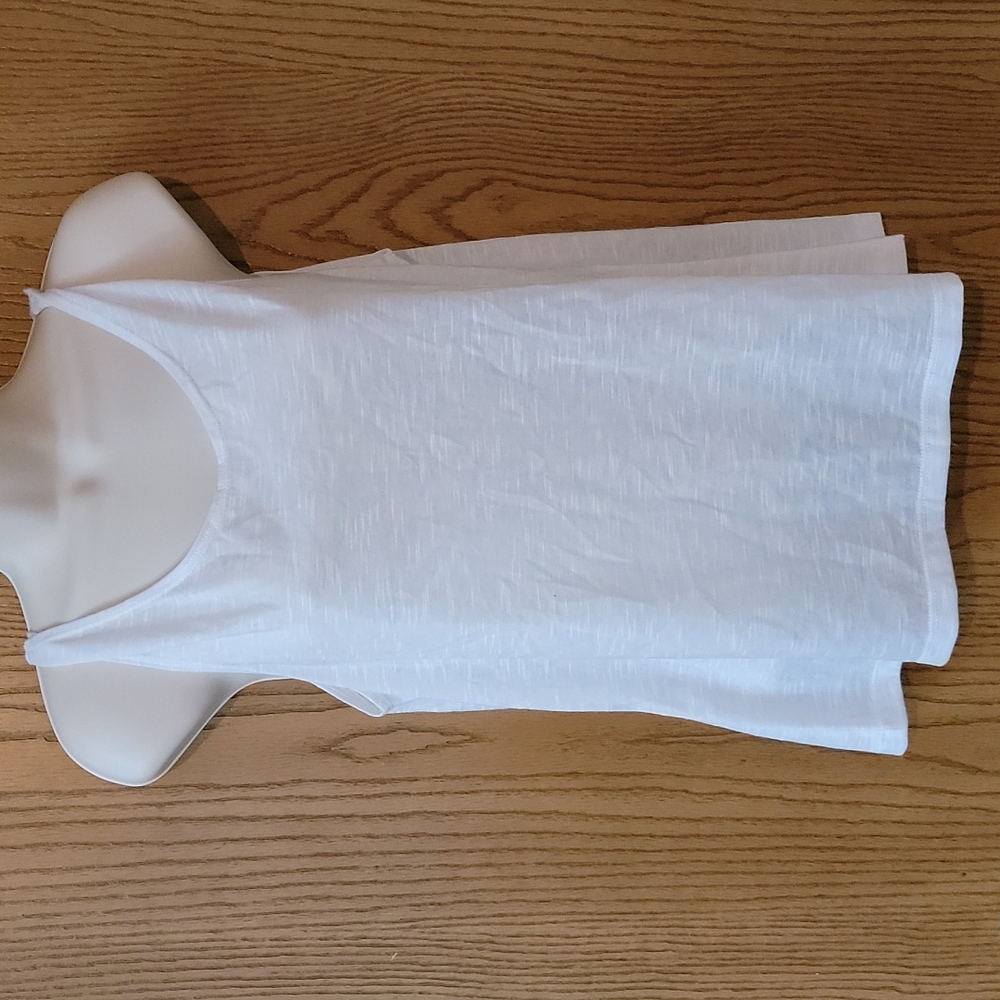 White Yoga Tank